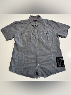 Harley Davidson Genuine MotorClothes shirt button down collard Shirt Size XLG